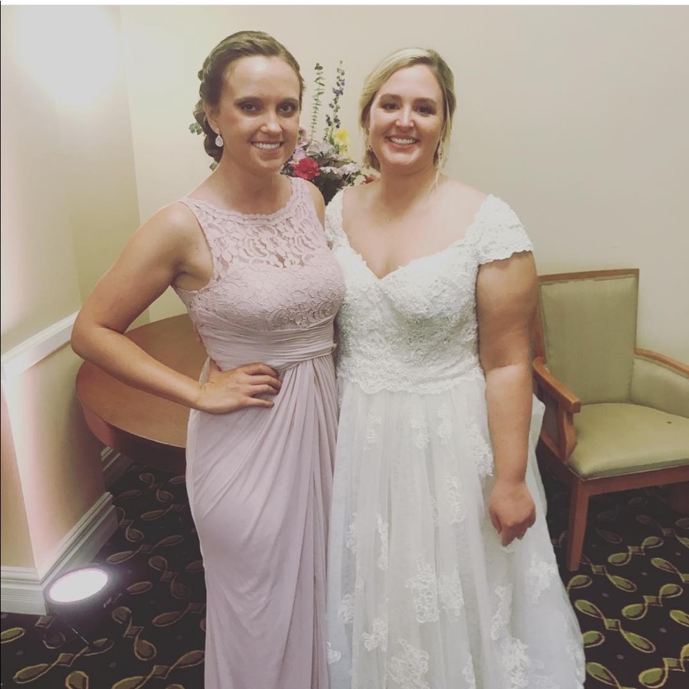 David’s Bridal Bridesmaid dress